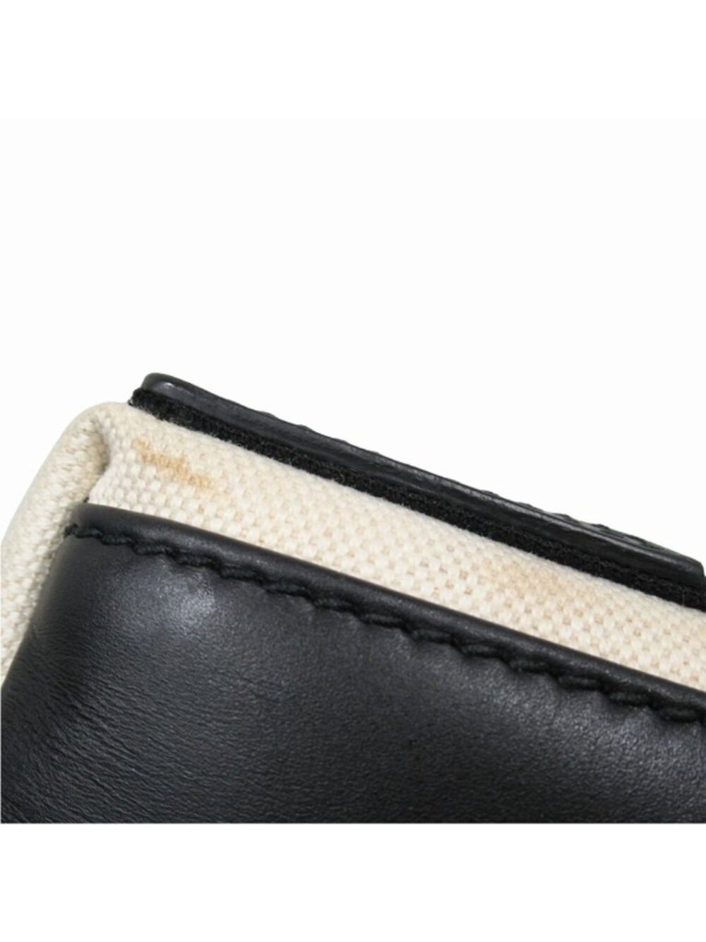 ★SOLD★ Balenciaga Cabas XS 2-Way Shoulder Hand Bag Canvas Leather Logo Natural - Picture 7 of 9